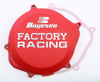 Factory Racing Clutch Cover Red - For 09-16 Honda CRF450R