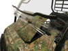 Hinged Full Windshield Upper Vents - For 2017 Kawasaki KAF400 Mule SX