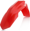 Front Fender - Red - For Most 17+ Honda CRF