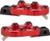 Arlen Ness MX Footpegs Red - No Mounts