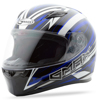 Ff-49 Full-Face Warp Helmet White/Blue - X-Large Ff-49 Full-Face Warp Helmet White/Blue - X-Large