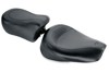 Mustang Standard Touring Solo Seat Black Fits 82-03 Harley Sportster
