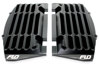 High Flow Radiator Guards - Black - For 01-18 Beta KTM 250-525