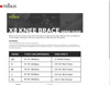 Mobius X8 Knee Brace White/Yellow XL Adult
