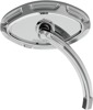 Arlen Ness Chrome Beveled Right Cats Eye Mirror, 4.5"x2.5"