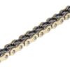 520 HDS Drive Chain Gold & Black 104 Links w/ Clip Master Link
