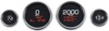 MLX Series Chrome Gauges Bagger 4 Gauge by Dakota Digital MLX Series Chrome Gauges Bagger 4 Gauge by Dakota Digital