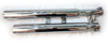 2.5" Chrome Straight Cut Slip On Exhaust - 00-06 Harley Fat Boy & Duece 2.5" Chrome Straight Cut Slip On Exhaust - 00-06 Harley Fat Boy & Duece