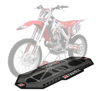 Risk Racing Factory Pit Mat 72x28 Inches - Durable chemical-resistant pit mat for motorcycles