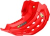 Cycra Full Armor Skid Plate - Red Fits Honda