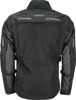 Fly Racing Off Grid Jacket Black Small - Weatherproof street jacket, Black, Small size