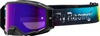 Fly Racing Zone Elite Legacy Goggle Fuchsia/Electric Blue/Hi-Vis - Premium offroad goggles with clear lens