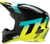 Thor Sector 2 Carve Helmet XL Black/Yellow/Green - MX helmet with polycarbonate/ABS shell