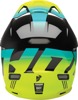 Thor Sector 2 Carve Helmet XL Black/Yellow/Green - MX helmet with polycarbonate/ABS shell