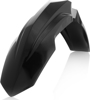 Front Fender - Black - For Most 17+ Honda CRF