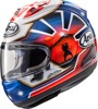Arai Corsair-X Dani Samurai-2 Helmet Medium Red/Blue - Premium full-face helmet with advanced features.