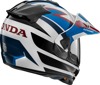 Arai XD-5 Africa Twin Helmet XL Blue/White/Red - Dual sport helmet with peak and visor
