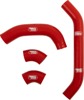 Moose Radiator Hose Kit Red For KTM 125 SX/125 XC/TC 125/MC 125 - Red silicone radiator hose kit for KTM, Husqvarna, GasGas