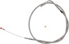 Braided Stainless Steel Idle Cable - Replaces HD # 56342-01 Braided Stainless Steel Idle Cable - Replaces HD # 56342-01