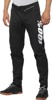 100% R-Core Pants Black/White Men's Size 30 Downhill/BMX - Durable DH/BMX pants, Black/White, Men's Size 30