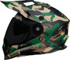 Range Dual Sport Helmet Large - Woodland Camo