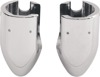 Drag Specialties Bullet Axle Cap Polished Chrome Front 25mm Pair For Harley