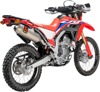 Titanium Slip On Exhaust Muffler - For 21-24 Honda CRF300L
