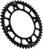 Black Aluminum Rear Sprocket - 47 Teeth 428 Pitch
