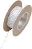 White / Violet 18 Gauge OEM Color Match Primary Wire - 100' Spool