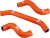 Moose Original Fit Radiator Hose Kit Orange KTM/Husqvarna/GasGas - OEM silicone radiator hose kit For KTM, Husqvarna, GasGas
