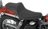 Predator Diamond Vinyl 2-Up Seat - For 57-78 Harley XL - Click Image to Close