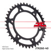 JT Rear Steel Sprocket 40 Tooth Natural For Honda
