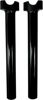 Drag Specialties Buffalo Black Gloss Handlebar Risers 12in Pair - 12in risers, black gloss, fits 1in handlebars