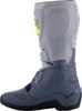 Alpinestars Tech 3 Boots Dark Grey Light Grey Black Size 8 - Motocross/offroad boots, US size 8, dark grey/light grey/black