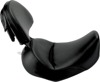 Saddlemen Heels Down Solo Seat Black For Harley FLSTN FLSTC - Solo seat for Harley FLSTN and FLSTC Softail models