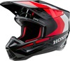 Alpinestars Honda S-M5 Helmet Black/Red Glossy Medium