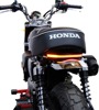 New Rage Cycles Tail Light Black Fits 2018-2024 Honda Monkey