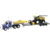 Kenworth Lowboy with New Holland Harvester FR920 1:43 Scale Toy Kenworth Lowboy with New Holland Harvester FR920 1:43 Scale Toy