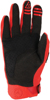 Answer 25 Peak Gloves Black/Red - Medium - Men's race-ready gloves in Black/Red, Medium