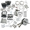 S&S 124in Hot Set Up Kit w/ Heads - Wrinkle Black S&S 124in Hot Set Up Kit w/ Heads - Wrinkle Black