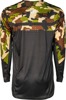 Fly Racing Rayce Bicycle Jersey Black/Camo Large - Long sleeve stretch bicycle jersey, Large, Black/Camo