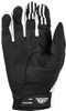 Fly Racing Evolution DST Gloves Black/White Small - Premium offroad gloves, Black/White, Small