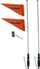 QuadBoss Qb 4Ft Clear Dual Whip Rmte QuadBoss Qb 4Ft Clear Dual Whip Rmte