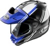 Arai XD-5 Cosmic Helmet Large Blue/White - Dual sport helmet with Cosmic graphic