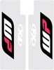 EVO Series Upper Fork Graphics - Clr Up Frk Grd Wp Kit EVO Series Upper Fork Graphics - Clr Up Frk Grd Wp Kit