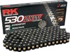 RK 530 ZXW Series XW-Ring Chain Black 120 Links - High-strength XW-Ring chain, 120 links, black