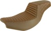 Step-Up Tuck and Roll 2-Up Seat Brown Step-Up Tuck and Roll 2-Up Seat Brown