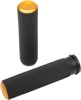 Arlen Ness Knurled Rubber Grips Gold FBW