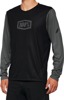 100% Men's Airmatic Long Sleeve Jersey Black XL