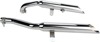 Slash Cut Slip On Exhaust - For 84-99 Yamaha Virago 750 & 1100 Slash Cut Slip On Exhaust - For 84-99 Yamaha Virago 750 & 1100